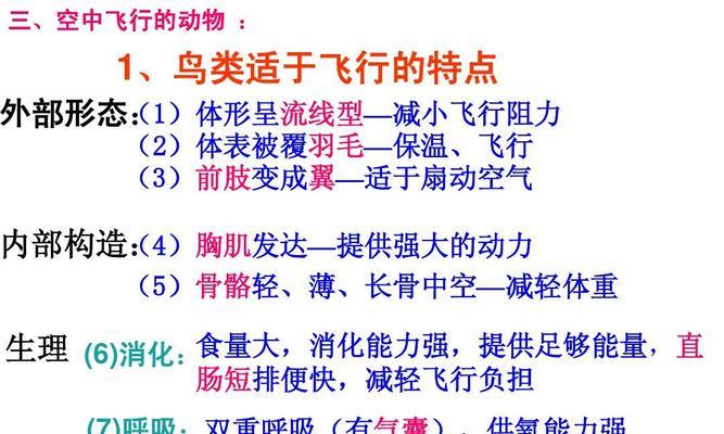 鸟飞行的机制是怎样的？